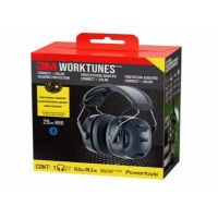 3M 90573-DC WorkTunes Connect Solar Wireless Hearing Protector Bluetooth  
