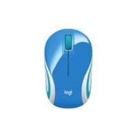 Logitech M187 - mouse - 2.4 GHz - blue - 910-005360