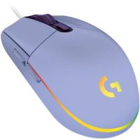 Logitech G G203 Lightsync Mouse Lilac - 910-005851