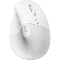 Logitech Lift Vertical Ergonomic Wireless Mouse (Off-White) - 910-006469