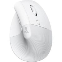 Logitech Lift for Mac Vertical Ergonomic Wireless Mouse (Off-White) - 910-006471