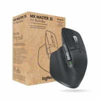 Logitech MX Master 3S for Business, Wireless Mouse with Quiet Clicks, 8K DPI, Logi Bolt USB Receiver, Graphite
