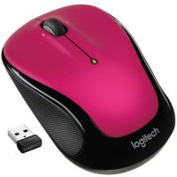 Logitech 910-006827 M325s Wireless Mouse, 2.4 GHz with USB Receiver, Brilliant Rose - mouse - 2.4 GHz - brilliant rose