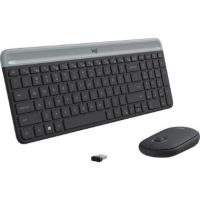 Logitech MK470 Slim Wireless Keyboard and Mouse Combo (Black) - 920-009437