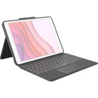 Logitech Combo Touch Backlit Keyboard Case for Apple iPad (Gen 7 to 9) (Graphite) - 920-009608