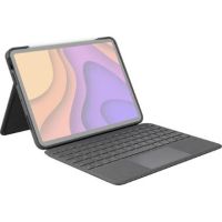 Logitech Folio Touch Keyboard and Trackpad Cover for iPad Air 4th & 5th Gen (Oxford Grey) - 920-009952