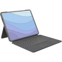 Logitech Combo Touch Backlit Keyboard Case for Apple 12.9" iPad Pro 5th & 6th Gen (Oxford Gray) - 920-010097