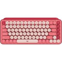 Logitech POP Keys Wireless Bluetooth Mechanical Keyboard (Heartbreaker Rose) - 920-010709