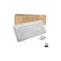 Logitech Signature MK650 for Business - keyboard and mouse set - QWERTY - US - off-white - 920-011018