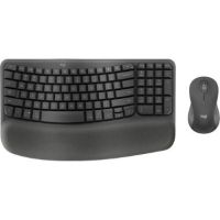 Logitech Wave Keys MK670 Wireless Keyboard and Mouse Combo (Graphite) - 920-012059