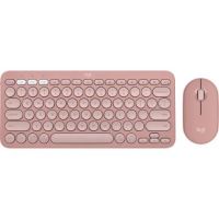 Logitech Pebble 2 Wireless Keyboard and Mouse Combo (Tonal Rose) - 920-012199