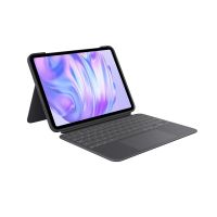Logitech 920-012659 Combo Touch iPad Pro 11-inch (M4)(2024) Keyboard Case - Detachable backlit keyboard with kickstand, comfortable