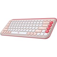 Logitech 920-013049 POP ICON KEYS Wireless Keyboard (Rose & Off-White)