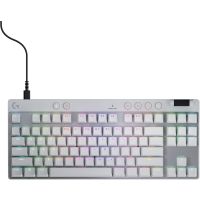 Logitech 920-013132 G Pro X TKL RAPID RGB Gaming Keyboard (White)