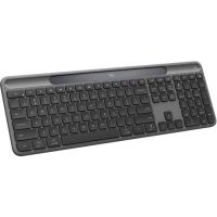 Logitech 920-013755 Signature Slim Solar+ wireless keyboard, solar and artificial light powered, durable battery that lasts up to