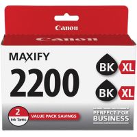 CANON - INK SUPPLIES 9255B006 PGI-2200XL BLACK TWIN PACK FOR 