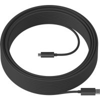 Logitech 939-001802 Strong USB - 25 Meter Extended-Length SuperSpeed USB Cable - Dark Gray