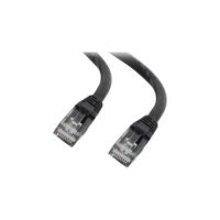C2G 6in Cat6 Snagless Unshielded (UTP) Ethernet Cable - Cat6 Network Patch Cable - PoE - Black - 953