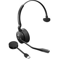 Jabra 9553-435-125 Engage 55 USB-C Mono Wireless Headset with Charging Stand