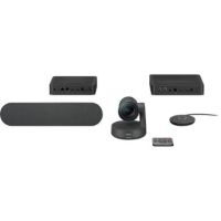 Logitech Rally UHD 4K Conference Camera System with Speaker and Mic Pod Set - 960-001217