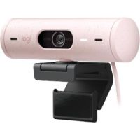 Logitech Brio 500 1080p Full HD Webcam (Rose) - 960-001432