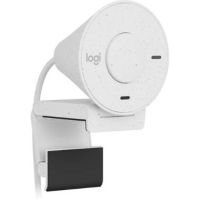 Logitech Brio 300 1080p Full HD Webcam (White) - 960-001441