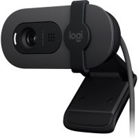 Logitech 960-001579 Brio 105 Full HD 1080p Business Webcam with Auto-Light Balance, USB-A, Privacy Shutter, Easy Set-Up, Compatible