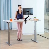 FELLOWES 9649501 Levado Laminate Desktop Gray 60x30 Inch  
