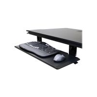 Ergotron Deep WorkFit-TX keyboard shelf mounting component - for keyboard / mouse - black - 98-342-921