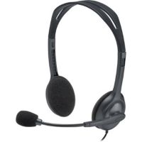 Logitech H111 On-Ear Stereo Headset - 981-000612