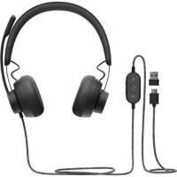 Logitech Zone Wired On-Ear Headset (Microsoft Teams, OEM Packaging) - 981-000871