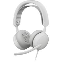 Logitech 981-001610 Zone Wired 2 Headset for Business (Off-White, Microsoft Teams)