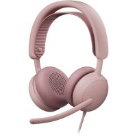 Logitech 981-001613 Zone Wired 2 Headset (Rose, UC)