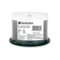VERBATIM CORPORATION 98485 50PK BD-R 6X 25GB SHINY SILVER 