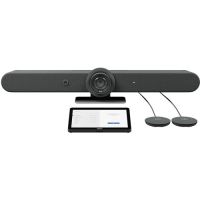 Logitech 991-000536 Rally Bar No-Radio + Tap Cat5e + Two Mic Pods - TAA Compliant - Graphite