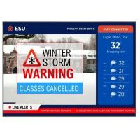 Planar 998-3934-00 SLP65-T Simplicity P Series - 65" LED-backlit LCD display - 4K - for digital signage / interactive communication