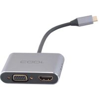 CODi A01063M 4-In-1 USB-C Display Adapter