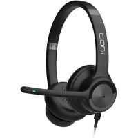 CODi A04618 CLARO Wired Stereo Dual Ear Headset