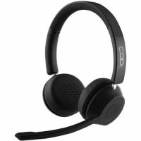 CODi A04619 CLARO Bluetooth and Wireless Stereo Headset with Integrated AI-Powered ENC Microphone - Black