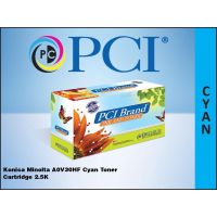 PCI A0V30HF-PCI BRAND KONICA MINOLTA A0V30GF A0V30HF HIGH YIELD CYAN TONER CARTRIDGE 2.5K PG