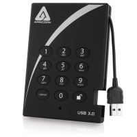 Apricorn A25-3PL256-S2000 2TB Aegis Padlock USB 3.0 Hardware-Encrypted Solid State Drive