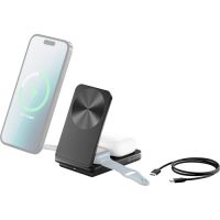 Alogic A31FWCBK Yoga 3 In 1 Wireless Charging Stand Black