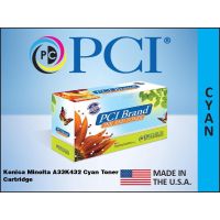PCI A33K432-PCI USA KONICA-MINOLTA TN324C TN512C TN514C A33K432 A9E8430 CYAN TONER CARTRIDGE