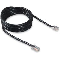 BELKIN A3L781-10-BLK PATCH CABLE - MALE LEFT GENDER - MALE RIGHT GENDER - RJ45 RIGHT CONNECTOR - RJ45