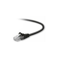 BELKIN A3L791-06-BLK-S PATCH CABLE - UNSHIELDED TWISTED PAIR (UTP) - MALE LEFT GENDER - MALE RIGHT GEND