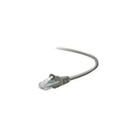 Belkin Cat5e/Cat5 20ft Grey Snagless Ethernet Patch Cable, PVC, UTP, 24 AWG, RJ45, M/M, 350MHz, 20' - A3L791-20-S