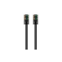 BELKIN A3L791-25-BLK PATCH CABLE - UNSHIELDED TWISTED PAIR (UTP) - MALE LEFT GENDER - MALE RIGHT GEND