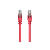 Belkin A3L791-35-RED-S 35FT CAT5E SNAGLESS PATCH CABLE, UTP, RED PVC JACKET, 24AWG, T568B, 50 MICRON, G