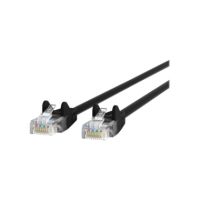 Belkin Cat6 Snagless Patch Cable, 1 Foot Black - A3L980-01-BLK-S