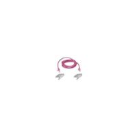 Belkin A3L980-06-PNK-S 6 ft. CAT6 Ethernet Patch Cable Snagless, RJ45, M/M - Pink